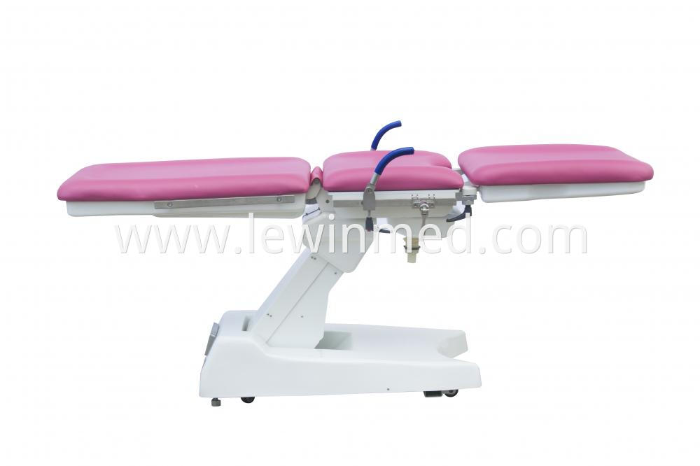 Gynecological examination bed